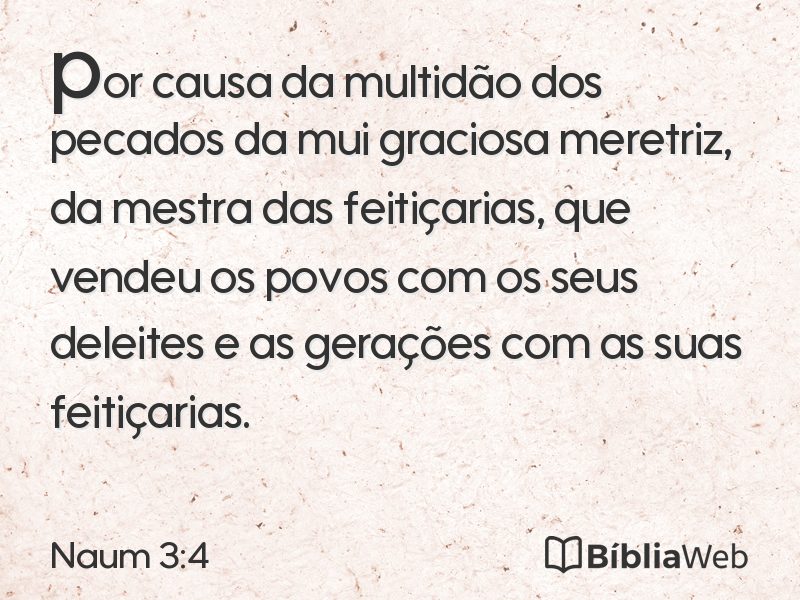Naum 3:4 em imagem para compartilhar
