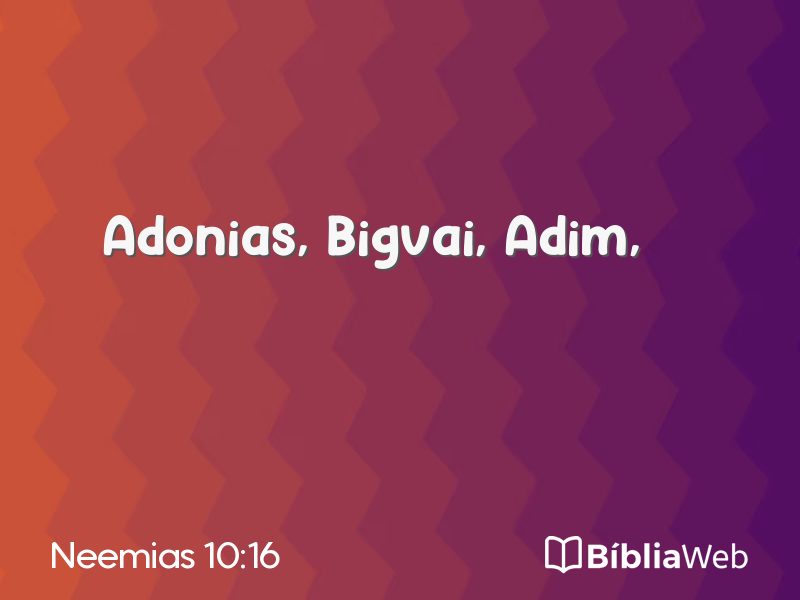 Neemias 10:16 em imagem para compartilhar