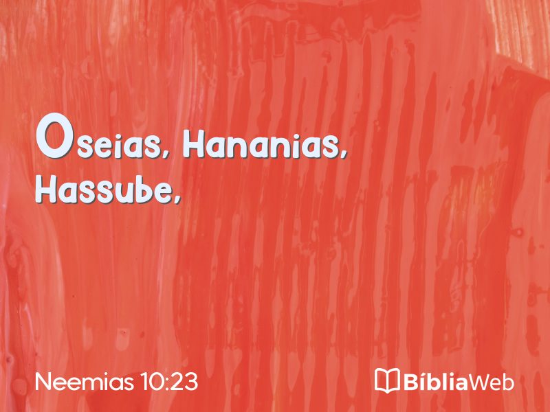 Neemias 10:23 em imagem para compartilhar