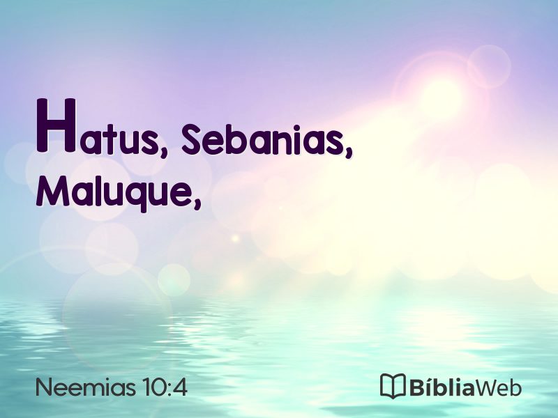 Neemias 10:4 em imagem para compartilhar