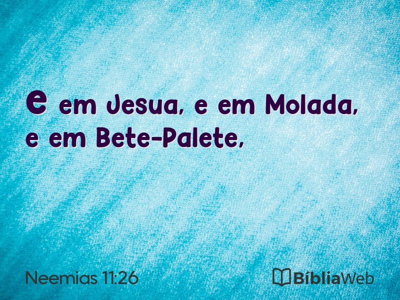 Neemias 11:26 em imagem para compartilhar