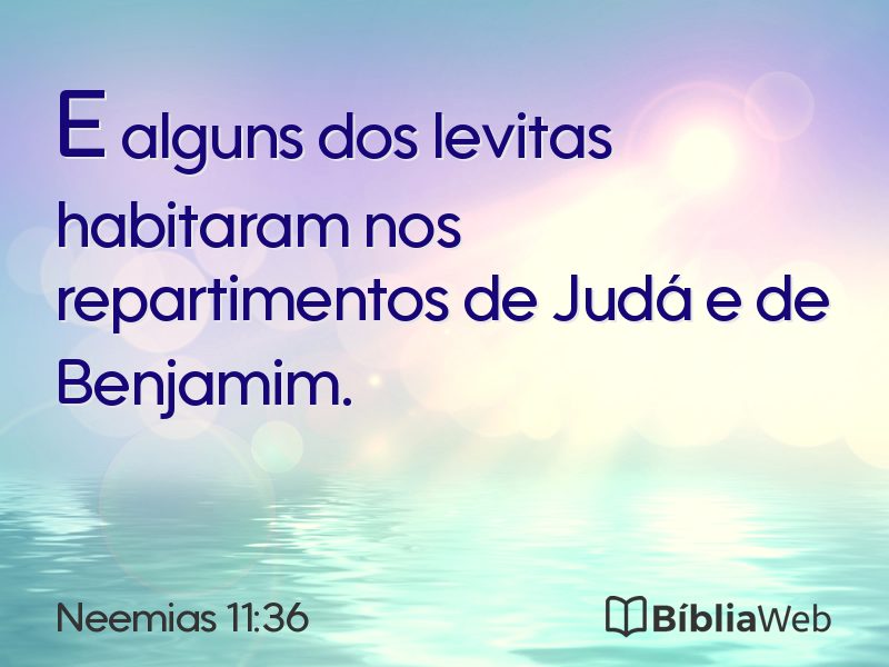 Neemias 11:36 em imagem para compartilhar