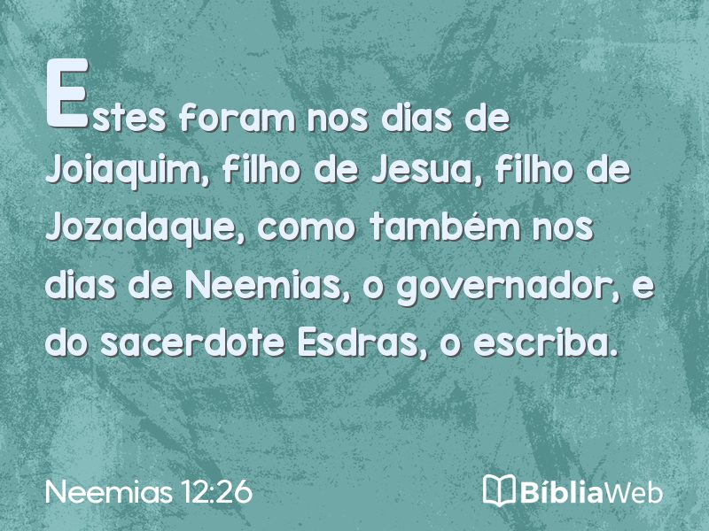 Neemias 12:26 em imagem para compartilhar