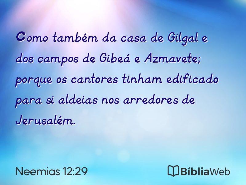 Neemias 12:29 em imagem para compartilhar