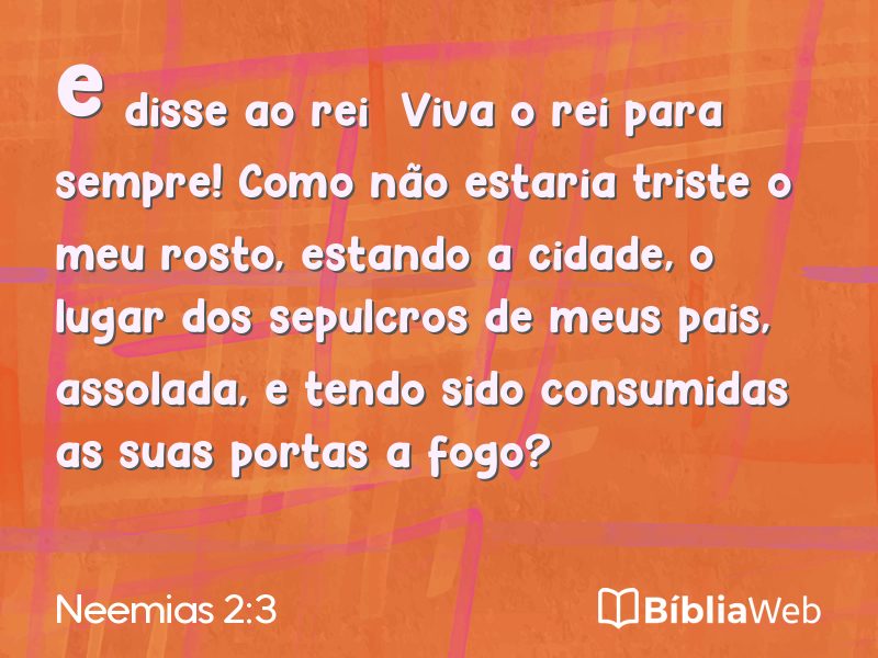 Neemias 2:3 em imagem para compartilhar