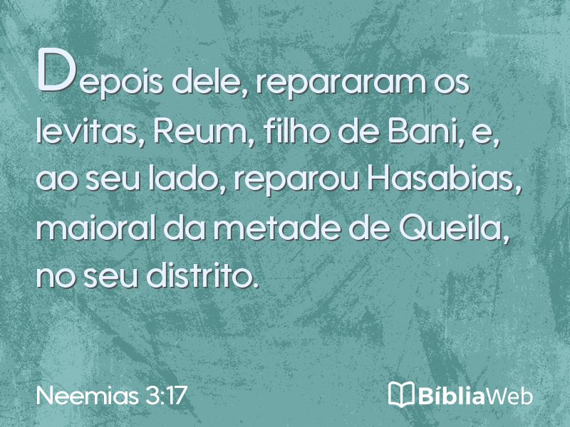 Neemias 3:17 em imagem para compartilhar