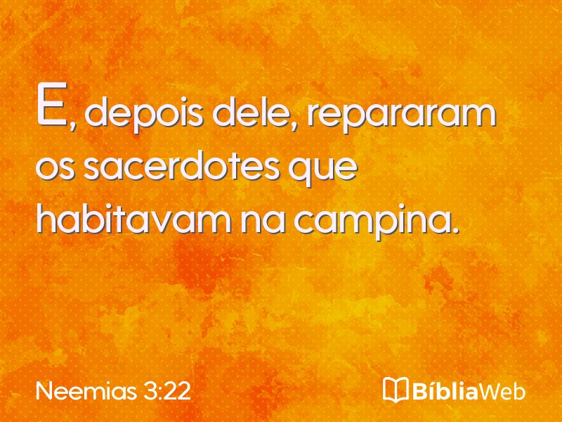 Neemias 3:22 em imagem para compartilhar