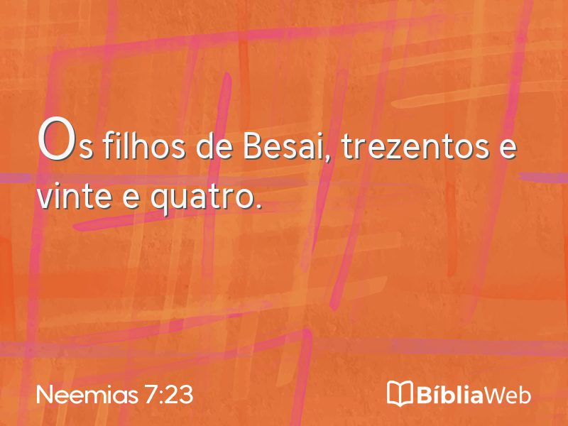Neemias 7:23 em imagem para compartilhar