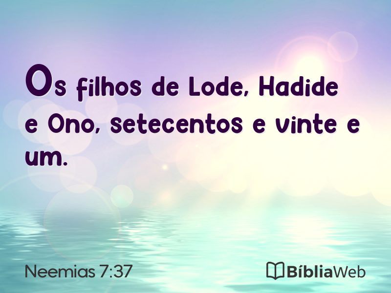 Neemias 7:37 em imagem para compartilhar