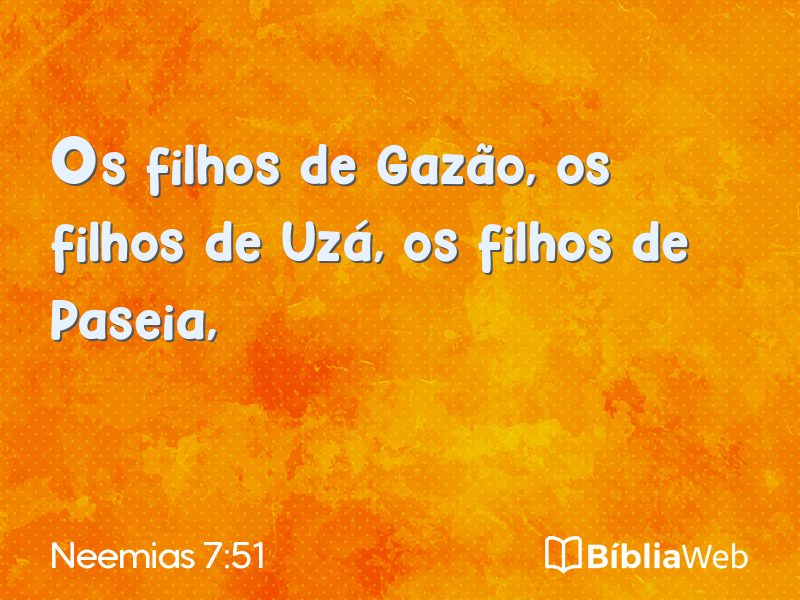 Neemias 7:51 em imagem para compartilhar