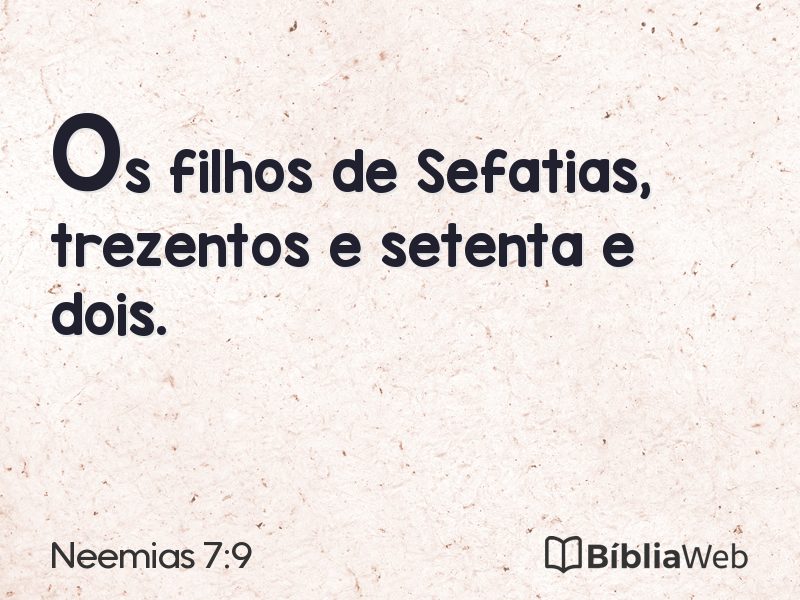Neemias 7:9 em imagem para compartilhar