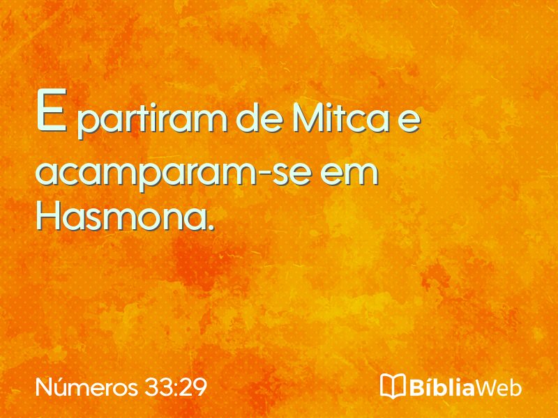 Números 33:29 em imagem para compartilhar