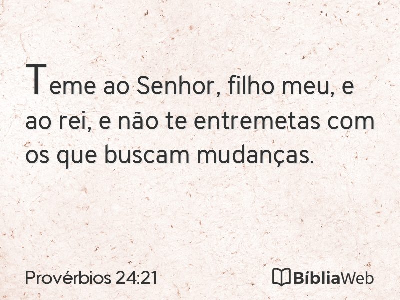 Provérbios 24:21 em imagem para compartilhar