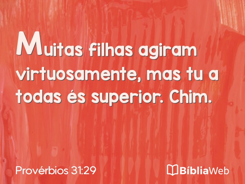 Provérbios 31:29 em imagem para compartilhar