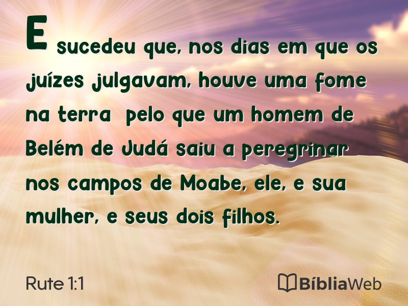 Rute 1:1 em imagem para compartilhar