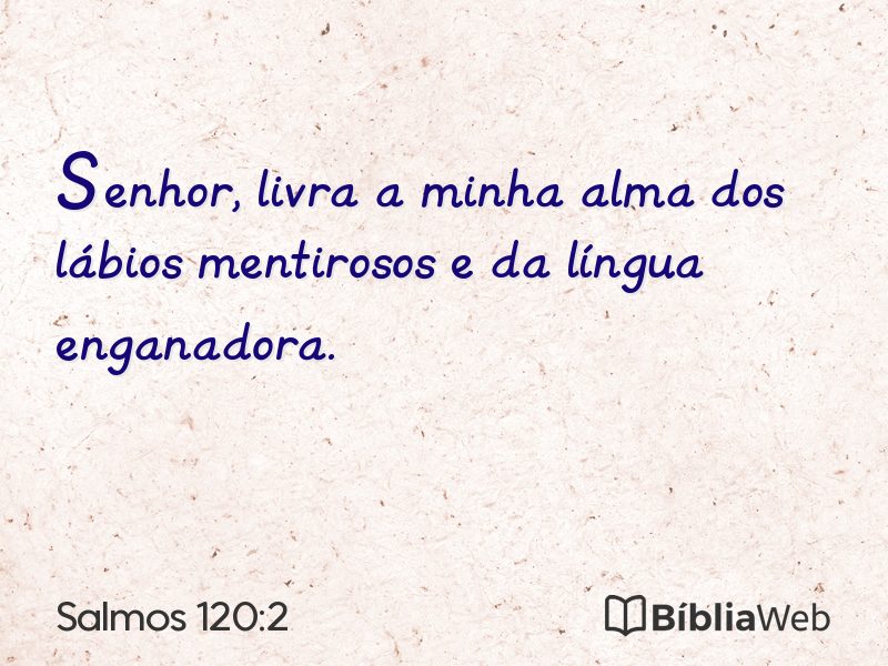 Salmos 120:2 em imagem para compartilhar
