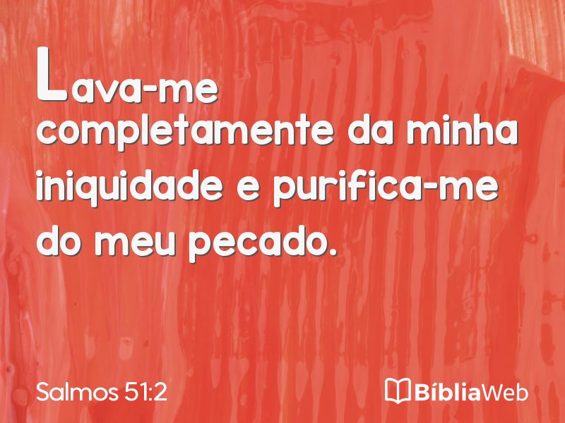 Salmos 51:2 em imagem para compartilhar