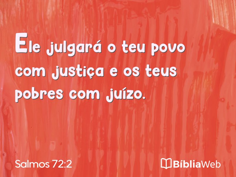 Salmos 72:2 em imagem para compartilhar