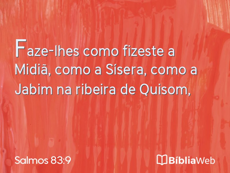 Salmos 83:9 em imagem para compartilhar