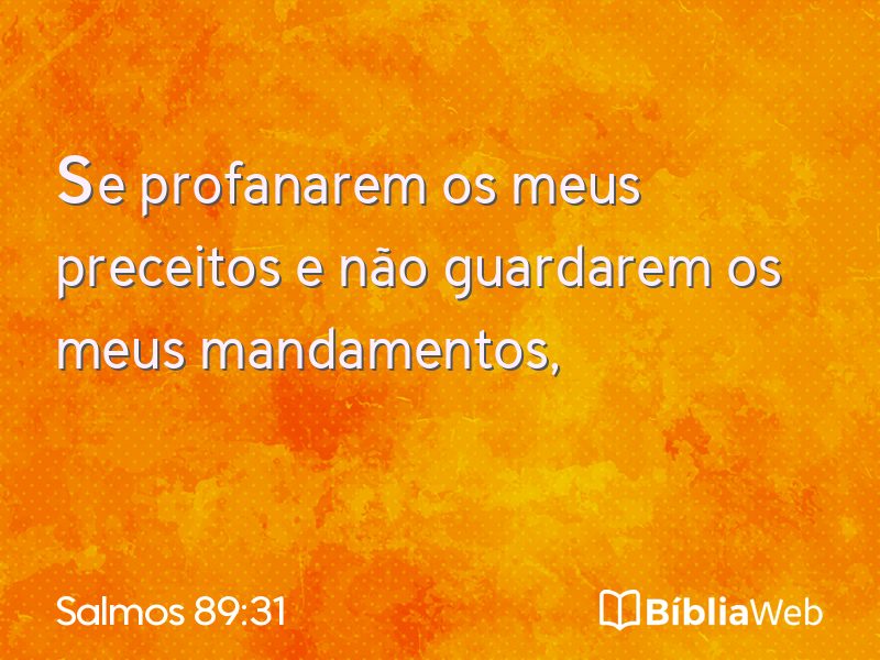 Salmos 89:31 em imagem para compartilhar