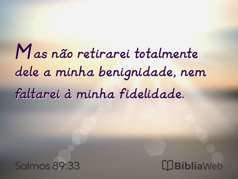 Salmos 89:33 em imagem para compartilhar