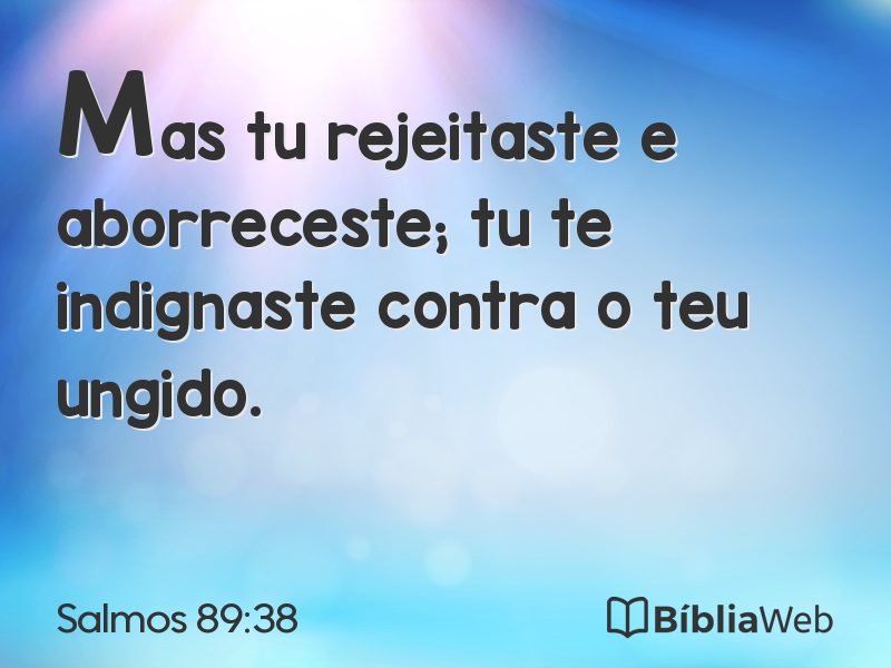 Salmos 89:38 em imagem para compartilhar