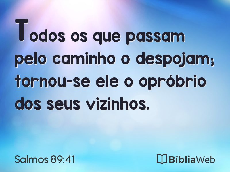 Salmos 89:41 em imagem para compartilhar