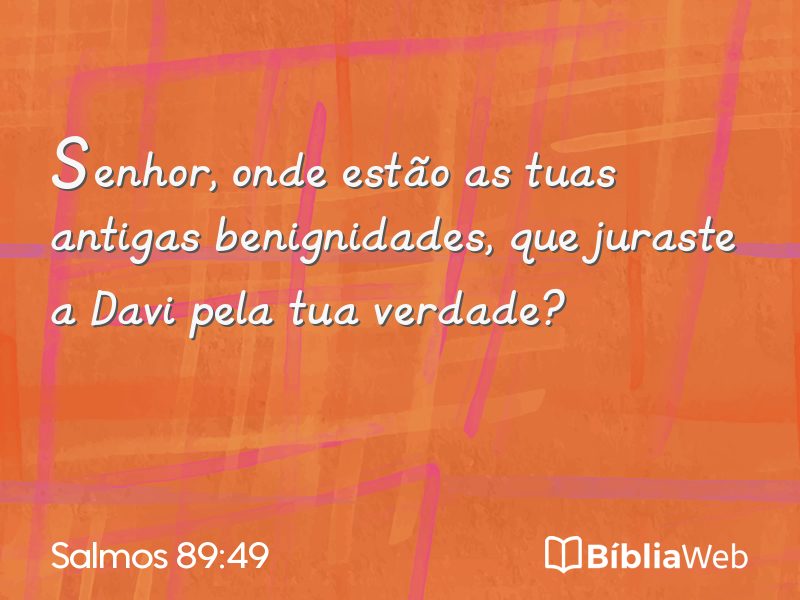 Salmos 89:49 em imagem para compartilhar
