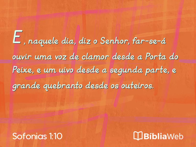 Sofonias 1:10 em imagem para compartilhar