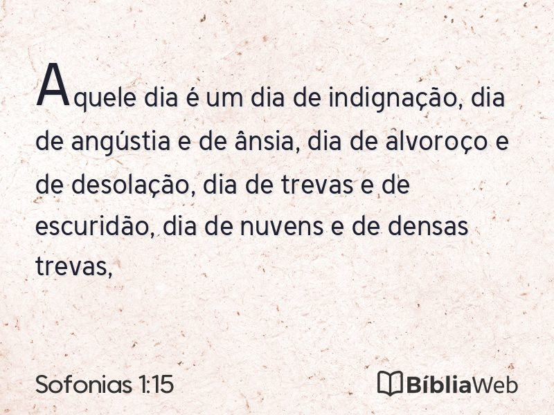 Sofonias 1:15 em imagem para compartilhar