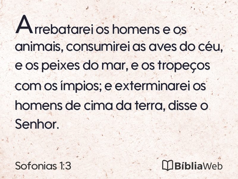 Sofonias 1:3 em imagem para compartilhar