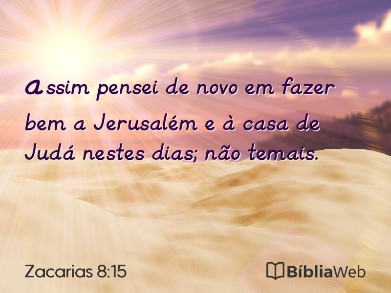 Zacarias 8:15 em imagem para compartilhar