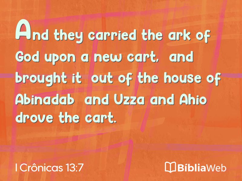 I Crônicas 13:7 em imagem para compartilhar