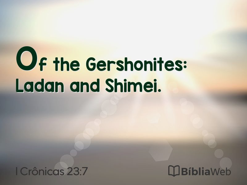 I Crônicas 23:7 em imagem para compartilhar
