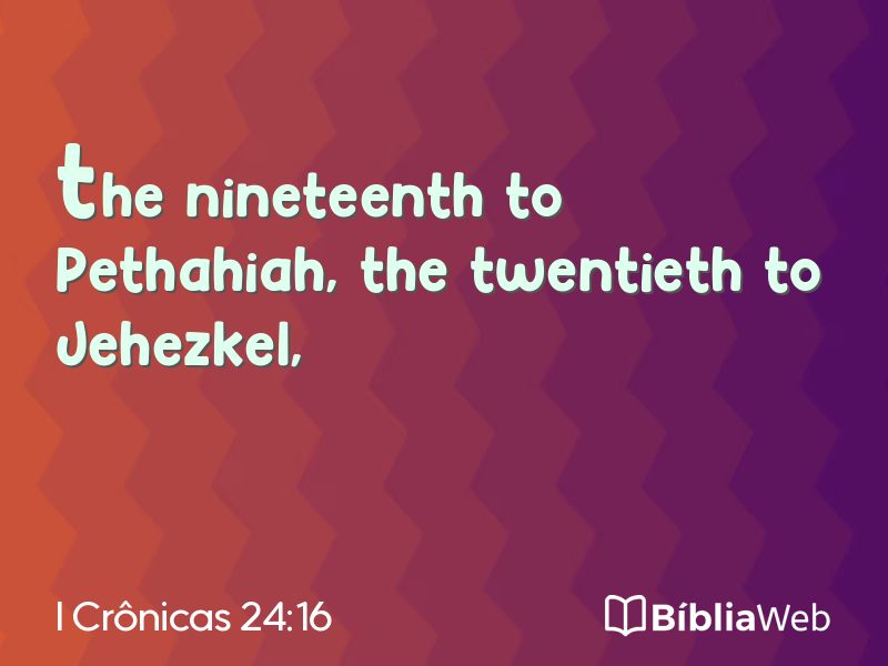 I Crônicas 24:16 em imagem para compartilhar