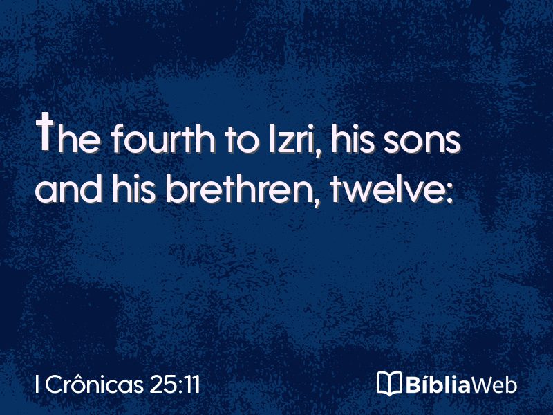 I Crônicas 25:11 em imagem para compartilhar