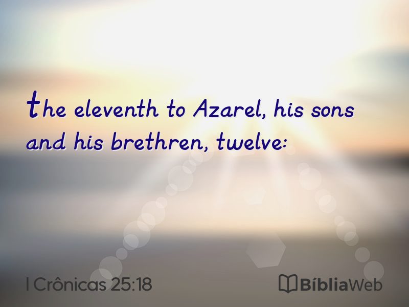I Crônicas 25:18 em imagem para compartilhar
