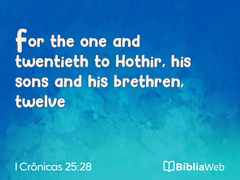 I Crônicas 25:28 em imagem para compartilhar