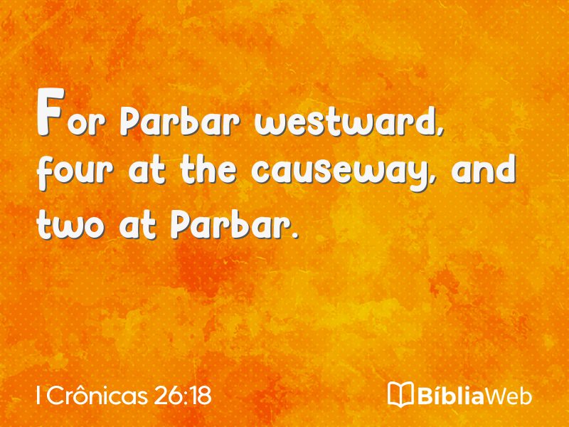 I Crônicas 26:18 em imagem para compartilhar