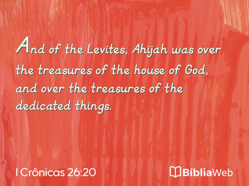 I Crônicas 26:20 em imagem para compartilhar