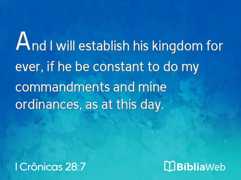I Crônicas 28:7 em imagem para compartilhar