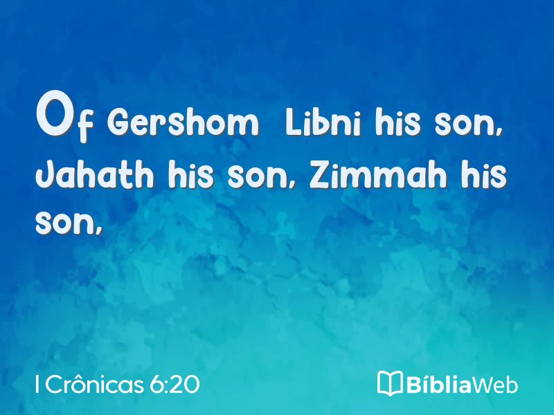 I Crônicas 6:20 em imagem para compartilhar