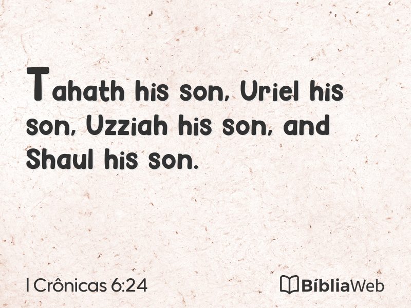 I Crônicas 6:24 em imagem para compartilhar