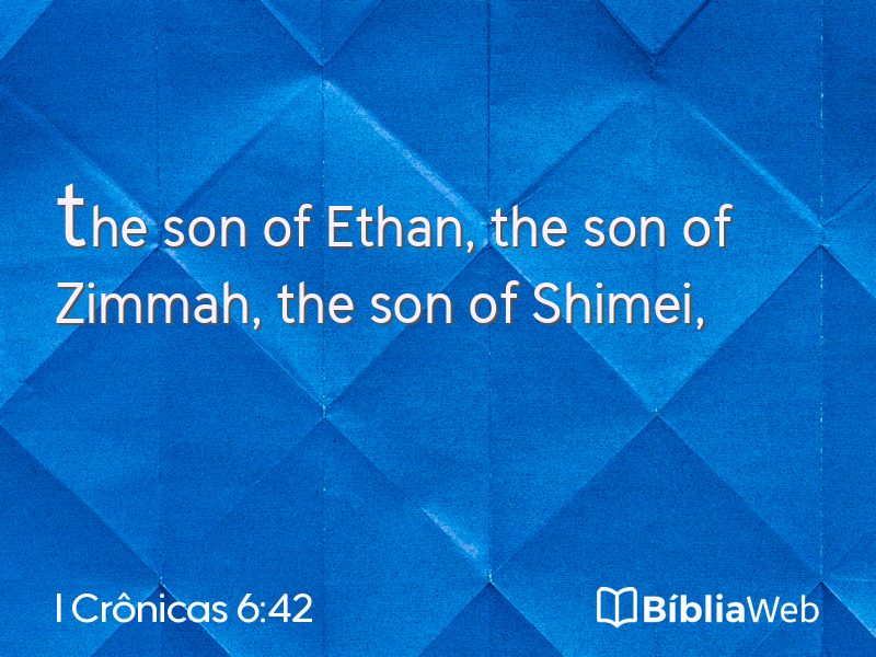 I Crônicas 6:42 em imagem para compartilhar