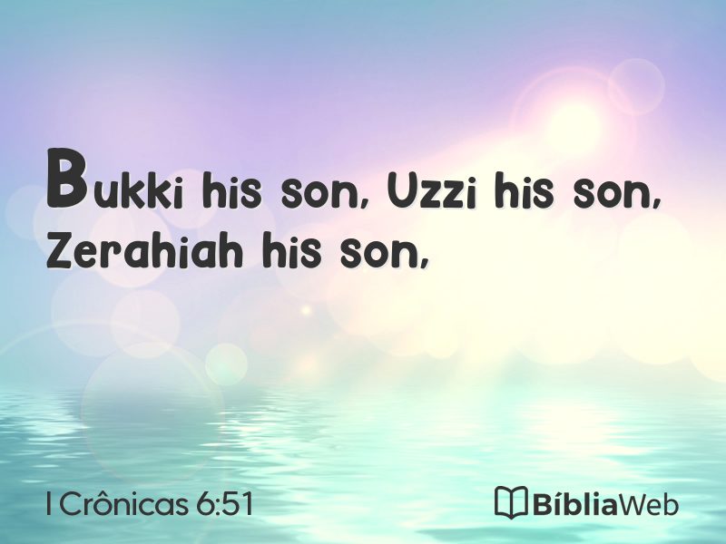 I Crônicas 6:51 em imagem para compartilhar