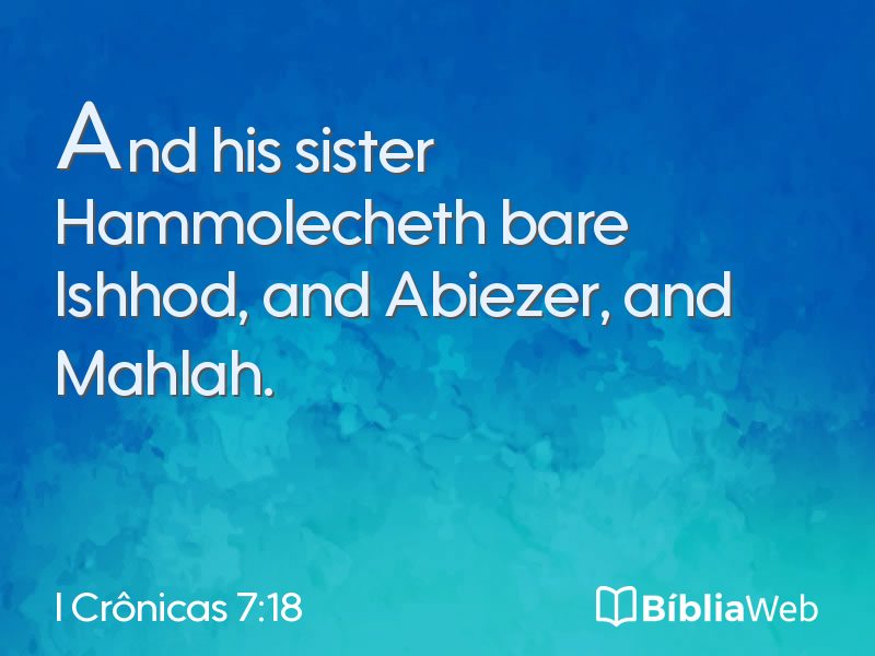 I Crônicas 7:18 em imagem para compartilhar