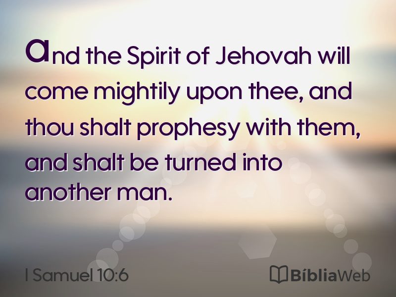 I Samuel 10:6 em imagem para compartilhar