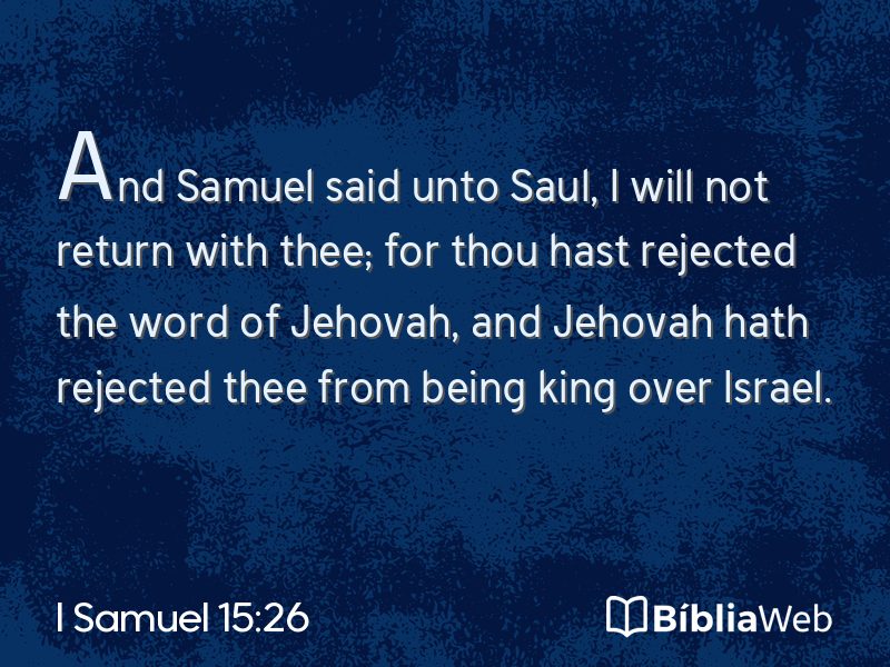 I Samuel 15:26 em imagem para compartilhar