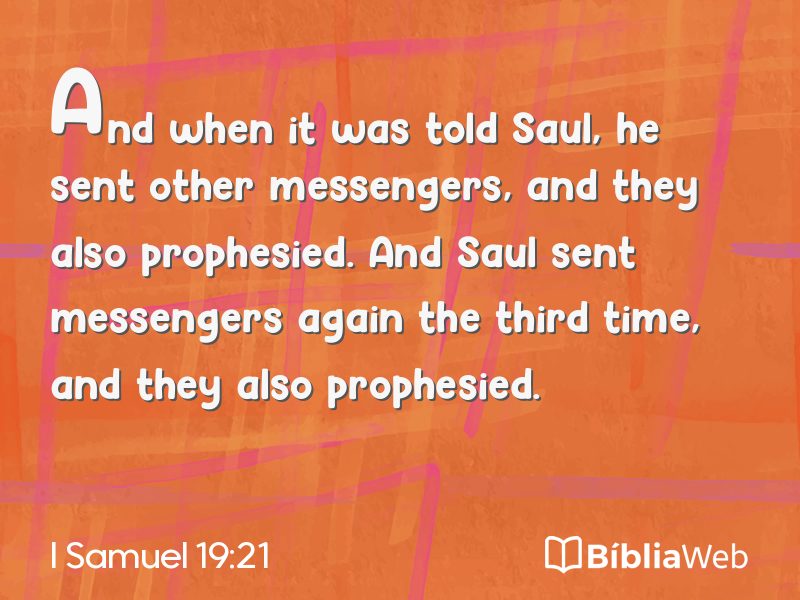 I Samuel 19:21 em imagem para compartilhar