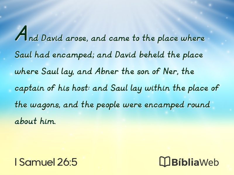 I Samuel 26:5 em imagem para compartilhar